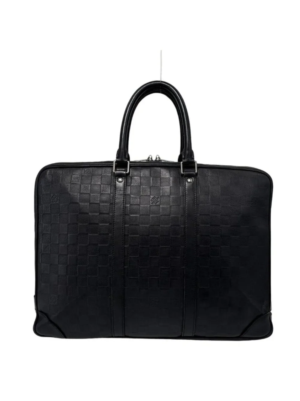 Louis Vuitton Damier Infini Porte Documents Business Bag Black